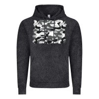 Vintage Black black and white camouflage Vintage Hoodie - BarkalooDesign