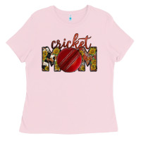 Bubblegum Pink cricket mom Ladies Tee - RacoonDesign