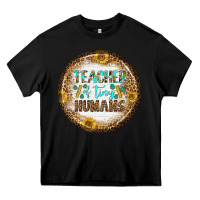 Black teacher of tiny earrings Heavy Core Tee - BundleAndBundleShop