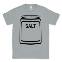 Heather Grey salt shaker halloween costume t shirt for couples t shirt Classic Tee - baoMotion