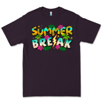 Plum Summer Break Premium Tee - CowhideDigitalArt
