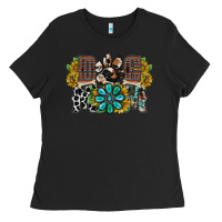 Black dog mom western Ladies Tee - RacoonDesign
