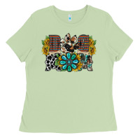 Matcha dog mom western Ladies Tee - RacoonDesign
