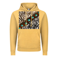 Zebra Gemstone Leather Vintage Hoodie | Teevron
