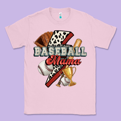 Baseball Mama Classic Tee Designed By Fadigitalartstudio