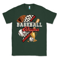 Sports Green baseball mama Classic Tee - FaDigitalArtStudio