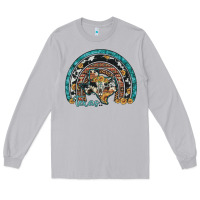 Moon Dust texas map sunflower leopard cowhide aztec turquoise gemstone rainbow Long Sleeve Tee - Artiststas