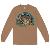 Toasted Coconut texas map sunflower leopard cowhide aztec turquoise gemstone rainbow Long Sleeve Tee - Artiststas