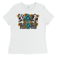 White dog mom Ladies Tee - RacoonDesign