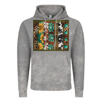Cloud Rock western patterns brushstroke Vintage Hoodie - BarkalooDesign