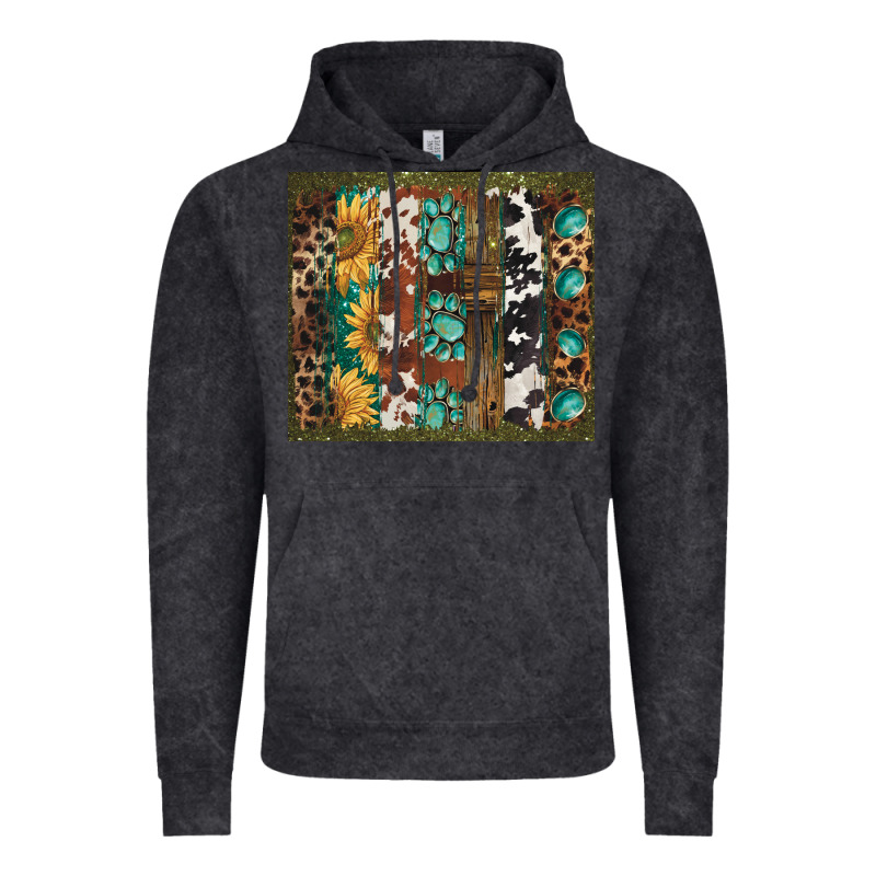 Western Patterns Brushstroke Vintage Hoodie by BarkalooDesign | Teevron