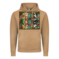 Vintage Camel western patterns brushstroke Vintage Hoodie - BarkalooDesign