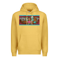 Antique Gold western nurse with medical  symbol caduceus and arrow license plate te Premium Hoodie - BarkalooDesign