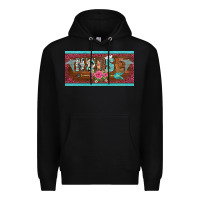 Black western nurse with medical  symbol caduceus and arrow license plate te Premium Hoodie - BarkalooDesign