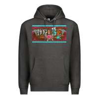 Charcoal Heather western nurse with medical  symbol caduceus and arrow license plate te Premium Hoodie - BarkalooDesign