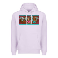 Lilac western nurse with medical  symbol caduceus and arrow license plate te Premium Hoodie - BarkalooDesign