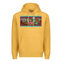 Mustard western nurse with medical  symbol caduceus and arrow license plate te Premium Hoodie - BarkalooDesign