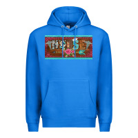 True Royal western nurse with medical  symbol caduceus and arrow license plate te Premium Hoodie - BarkalooDesign