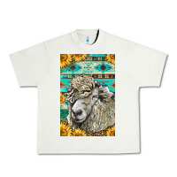 Pistachio Western Lincoln Sheep Urban Heavy Tee - LillyAllenDesigns