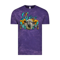 Cloud Purple Western Show Mom Sheep Vintage Tee - LillyAllenDesigns
