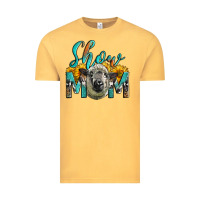 Vintage Mustard Western Show Mom Sheep Vintage Tee - LillyAllenDesigns