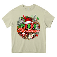Mossy Merry christmas Heavy Core Tee - FaDigitalArtStudio