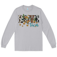 Moon Dust love texas map sunflower cactus cowhide leopard Long Sleeve Tee - Artiststas