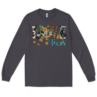 Smoke love texas map sunflower cactus cowhide leopard Long Sleeve Tee - Artiststas