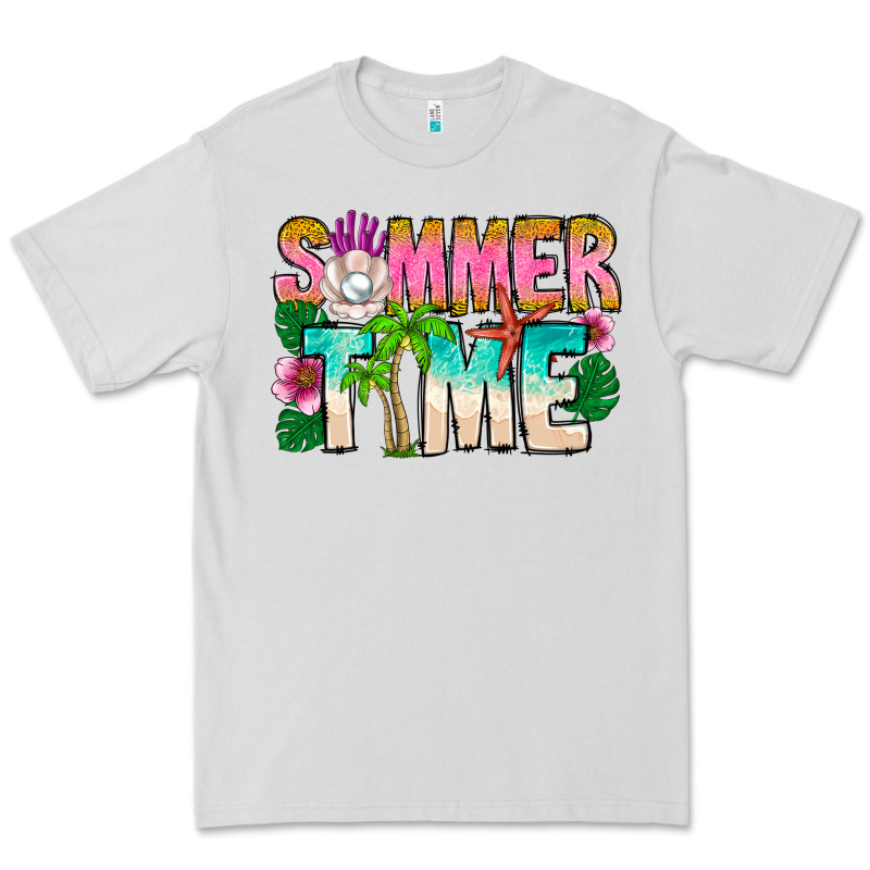 Summer Time Premium Tee by CowhideDigitalArt | Teevron