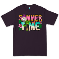 Plum Summer Time Premium Tee - CowhideDigitalArt