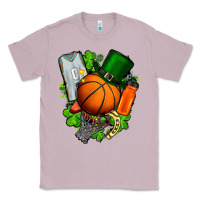 Lilac St. Patrick's Day Basketball Classic Tee - FaDigitalArtStudio