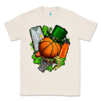 Natural St. Patrick's Day Basketball Classic Tee - FaDigitalArtStudio