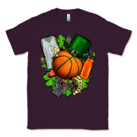 Plum St. Patrick's Day Basketball Classic Tee - FaDigitalArtStudio