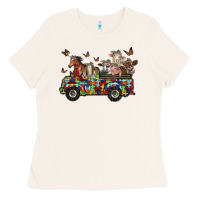 Bone farm animals autism Ladies Tee - RacoonDesign