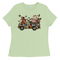 Matcha farm animals autism Ladies Tee - RacoonDesign