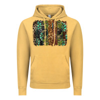 Vintage Mustard western camouflage brushstroke Vintage Hoodie - BarkalooDesign