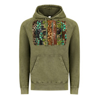 Vintage Olive western camouflage brushstroke Vintage Hoodie - BarkalooDesign
