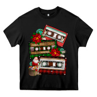 Black christmas cassette gemstone Heavy Core Tee - FaDigitalArtStudio