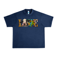 Navy Western Love Holstein Cow Urban Heavy Tee - LillyAllenDesigns