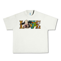 Pistachio Western Love Holstein Cow Urban Heavy Tee - LillyAllenDesigns