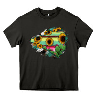 Asphalt Colima State Of Mexico Map Heavy Core Tee - RanaPortraitStore