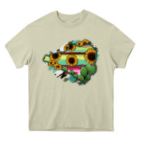 Mossy Colima State Of Mexico Map Heavy Core Tee - RanaPortraitStore