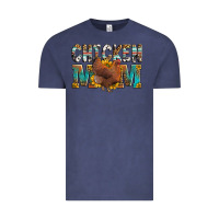 Vintage Denim chicken mom Vintage Tee - LillyAllenDesigns