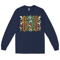 Navy soccer camouflage serape cowhide turquoise leopard glitter  brushstrok Long Sleeve Tee - Artiststas