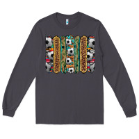 Smoke soccer camouflage serape cowhide turquoise leopard glitter  brushstrok Long Sleeve Tee - Artiststas
