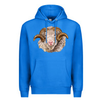 True Royal merino wool ram Premium Hoodie - BarkalooDesign