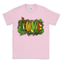 Bubblegum Pink love like jesus st. patricks Classic Tee - FaDigitalArtStudio