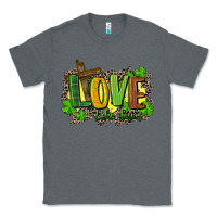 Charcoal Heather love like jesus st. patricks Classic Tee - FaDigitalArtStudio