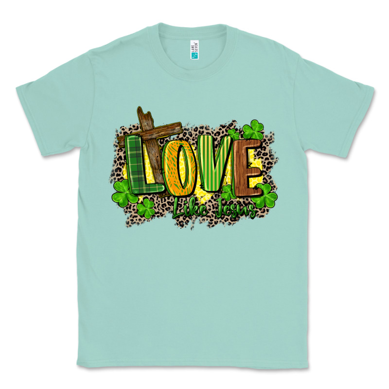Love Like Jesus St. Patricks Classic Tee by FaDigitalArtStudio | Teevron