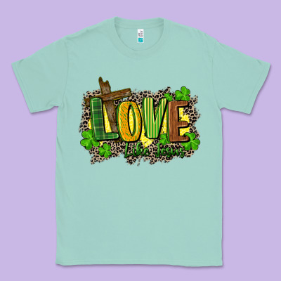 Love Like Jesus St. Patricks Classic Tee Designed By Fadigitalartstudio